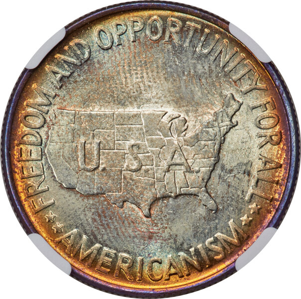 1952 50c Washington-Carver MS64 thumbnail 6