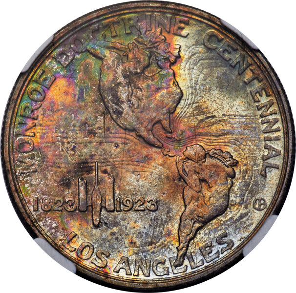 1923-S 50c Monroe Doctrine MS66 thumbnail 2