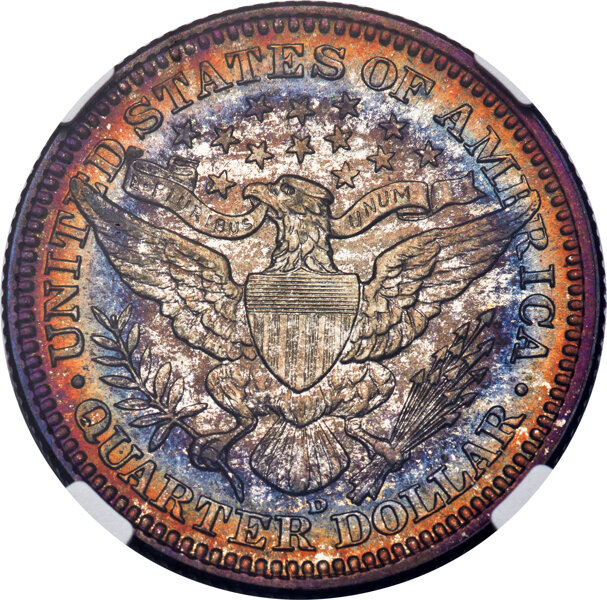 1916-D 25c Barber F15 CAC thumbnail 20