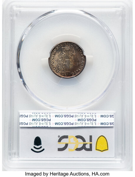 1917-S 10c MS FB MS62 FB thumbnail 4