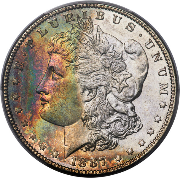 1887/6 $1  Overdate, VAM-2 MS thumbnail 6