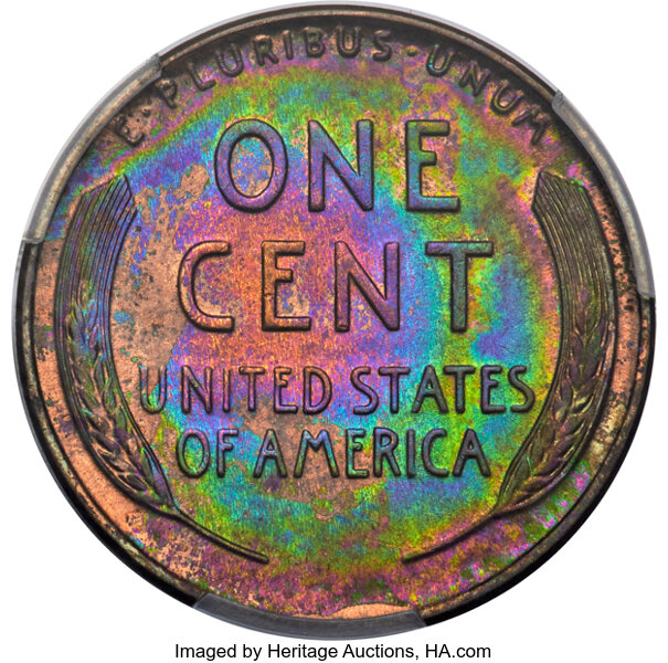 1931-D 1c MS RB MS64 RB CAC thumbnail 2