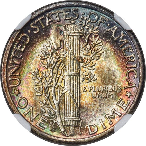 1940-S 10c MS67 thumbnail 4