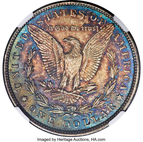 1884 $1 MS63 thumbnail 4