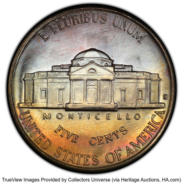1938-S 5c MS67 thumbnail 2