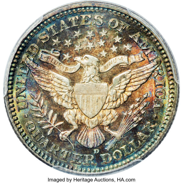 1916-D 25c Barber MS64 thumbnail 8