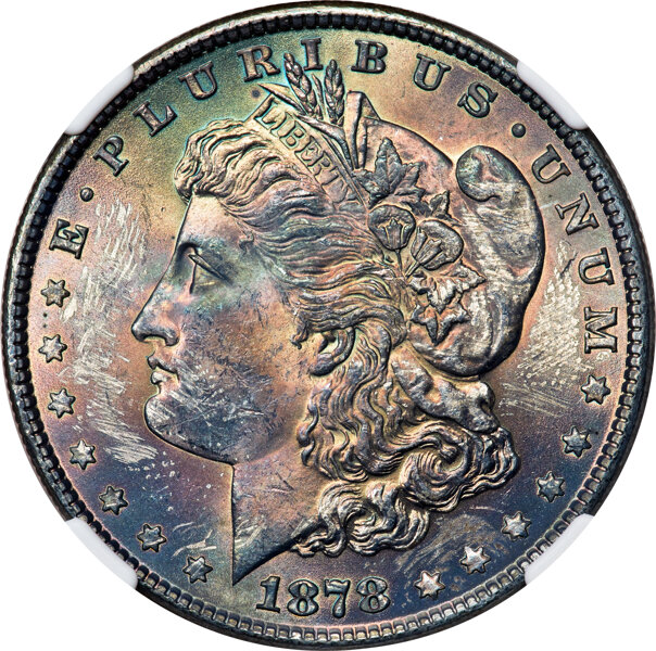 1878 7TF $1  Reverse of 1879 MS thumbnail 9