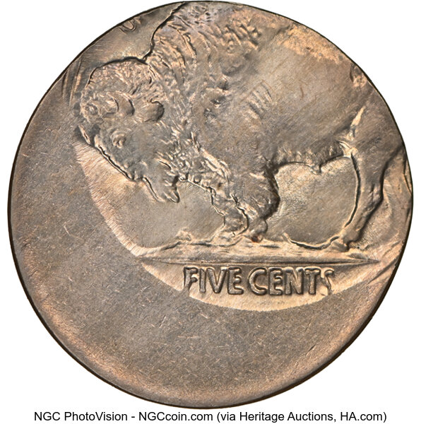 1914 5c MS63 CAC thumbnail 2