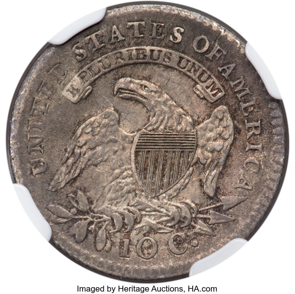 1814 10c Small Date, JR-1 MS thumbnail 7