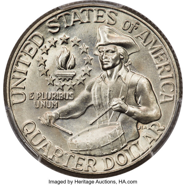 1976-D 25c Clad, Doubled Die Obverse, FS-101 MS thumbnail 3