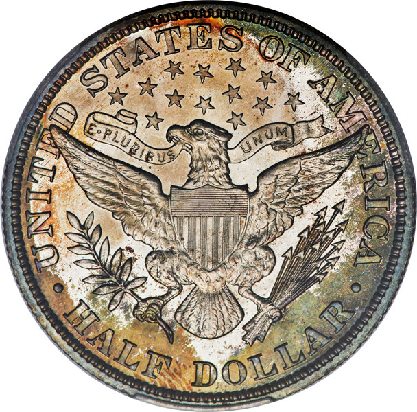 1907 50c PR67 CAC thumbnail 6
