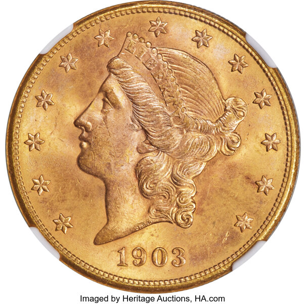 1903-S $20  MS thumbnail 3