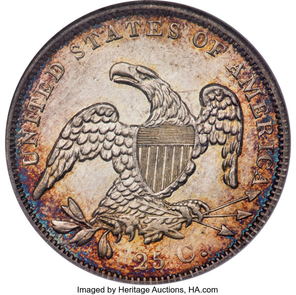 1837 25c B-2 MS thumbnail 9