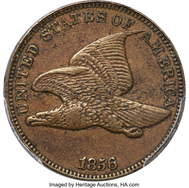 1856 1c Flying Eagle, S-PR3 PR thumbnail 3