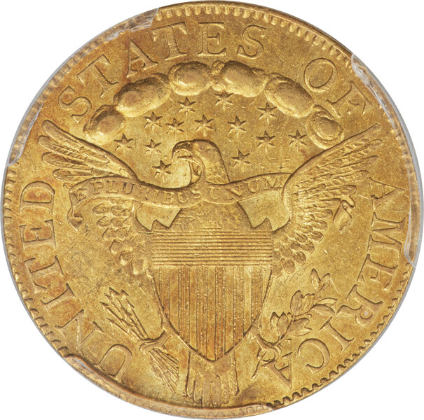1798 $5  Large Eagle, Normal 8, BD-6 MS thumbnail 5