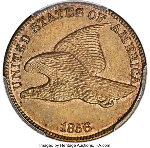 1856 1c Flying Eagle, S-PR9 PR thumbnail 2