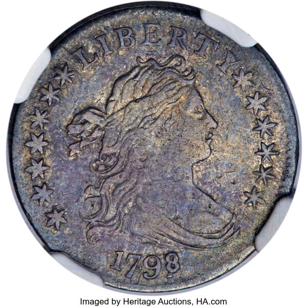 1798/97 10c 16 Stars Reverse, JR-1 MS thumbnail 3