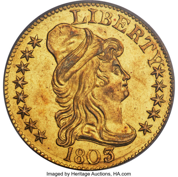 1803/2 $5  Imperfect T, BD-4 MS thumbnail 3