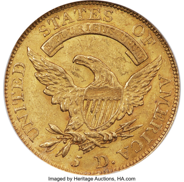 1812 $5  Wide 5D, BD-1 MS thumbnail 13
