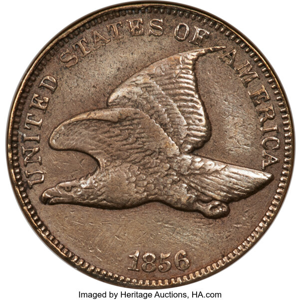 1856 1c Flying Eagle, S-PR3 PR thumbnail 2