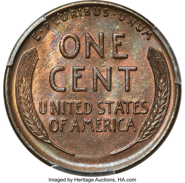 1914-D 1c MS RB MS65 RB CAC thumbnail 4
