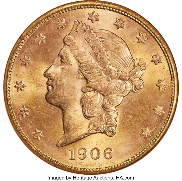 1906-S $20  MS thumbnail 3