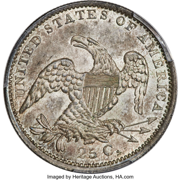1834 25c B-3 MS thumbnail 4