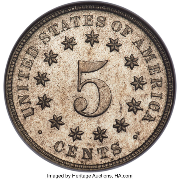 1879 5c AU53 thumbnail 14