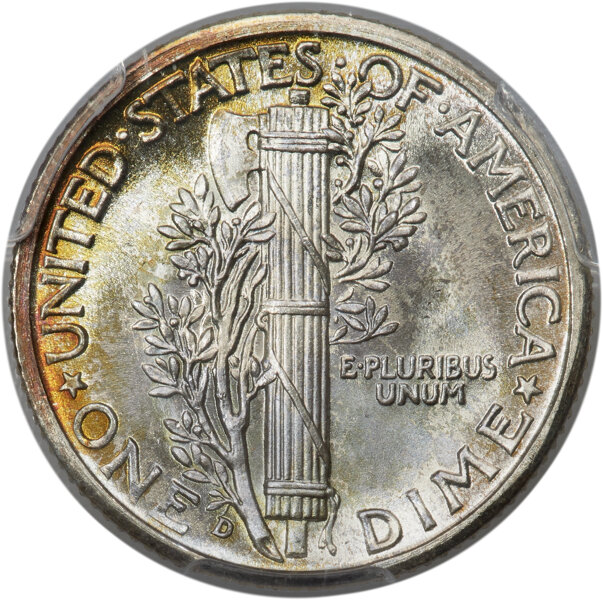 1939-D 10c MS FB MS68 FB thumbnail 6