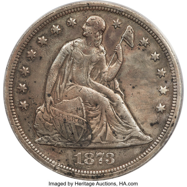 1873-CC $1  Seated Liberty MS thumbnail 2