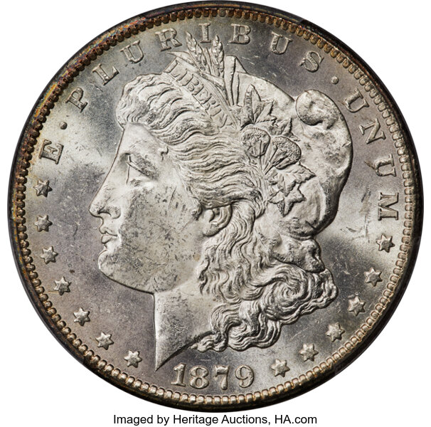 1879-CC $1  Crumbled Stars, VAM-6 MS thumbnail 6