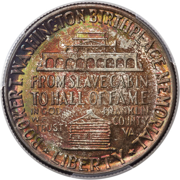 1946-D 50c Booker T. Washington MS68 thumbnail 3