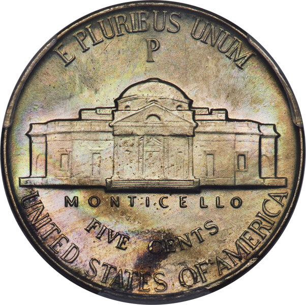 1945-P 5c Silver MS FS thumbnail 19
