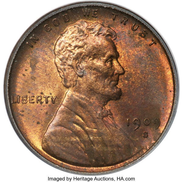 1909-S VDB 1c MS RB thumbnail 5
