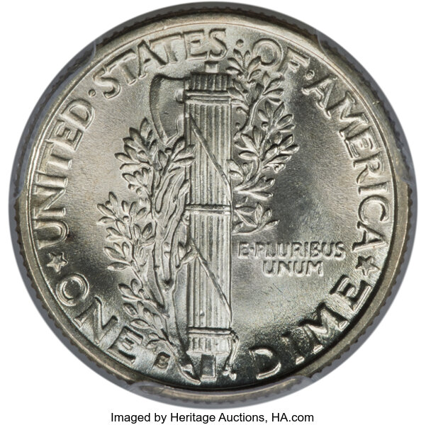 1930-S 10c MS FB MS67 FB thumbnail 2