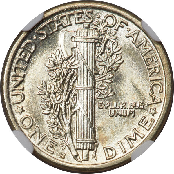 1917-S 10c MS FB MS67 FB thumbnail 2