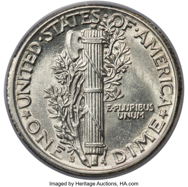 1924-S 10c MS FB MS64 FB thumbnail 2