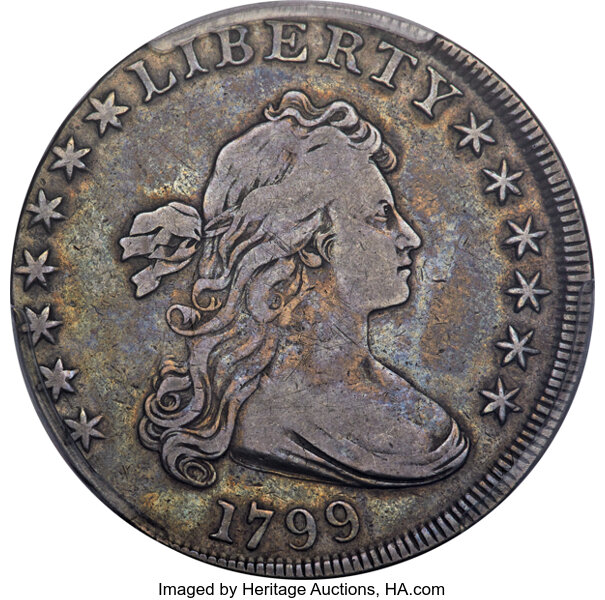 1799 $1  7x6 Stars, B-8, BB-165 MS thumbnail 2