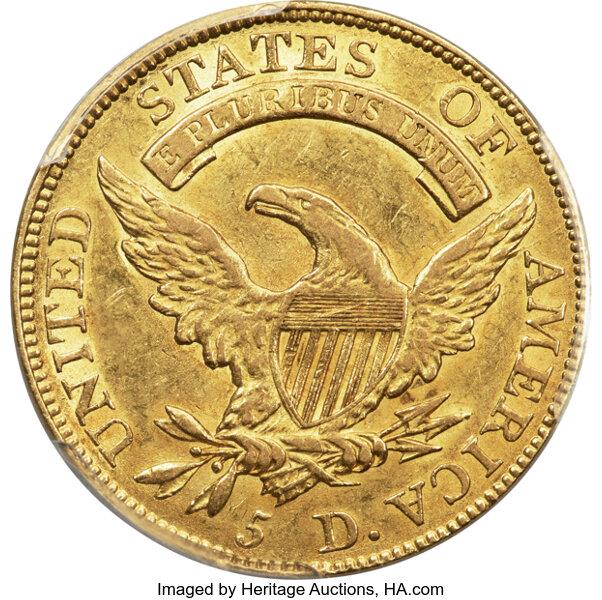 1812 $5  Wide 5D, BD-1 MS thumbnail 12