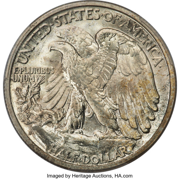 1929-S 50c MS66 thumbnail 2