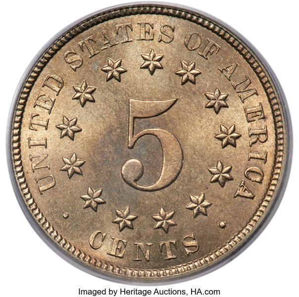 1881 5c MS63 thumbnail 9