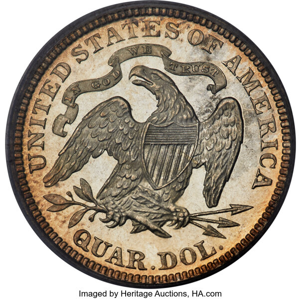 1880 25c MS66 thumbnail 2