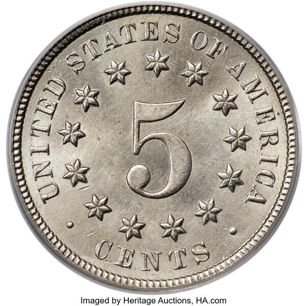 1875 5c MS64 thumbnail 5