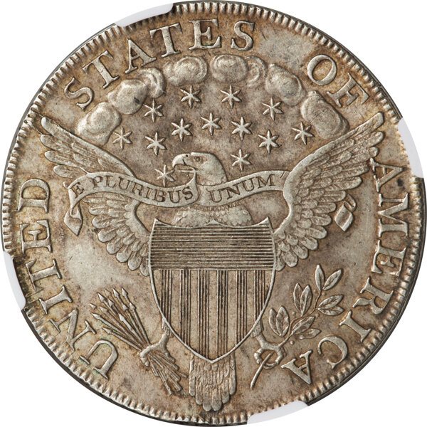 1802 $1  Narrow Date, B-6, BB-241 MS thumbnail 13