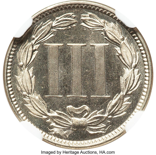 1879 3cN MS65 CAC thumbnail 5