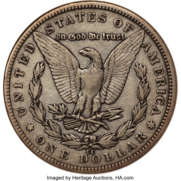 1889-CC $1 XF40 CAC thumbnail 2