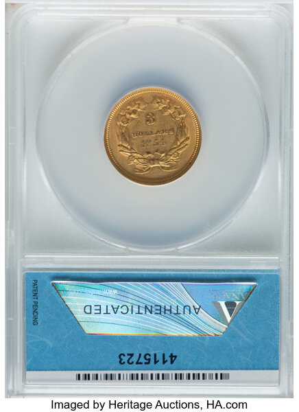 1854 $3 VF20 thumbnail 23