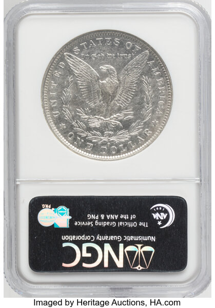 1882-O/S $1  Strong AU55 thumbnail 4