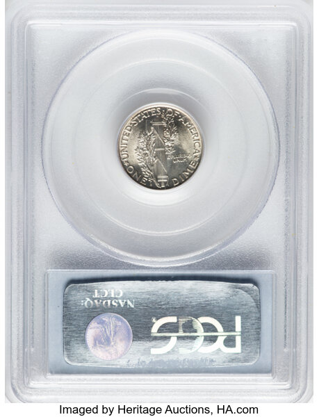 1920-D 10c MS FB MS64 FB thumbnail 2