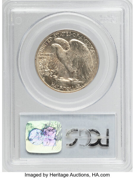 1933-S 50c AU53 thumbnail 2